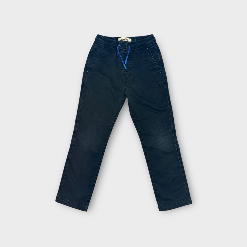 Mini Boden Black Pull On Pants